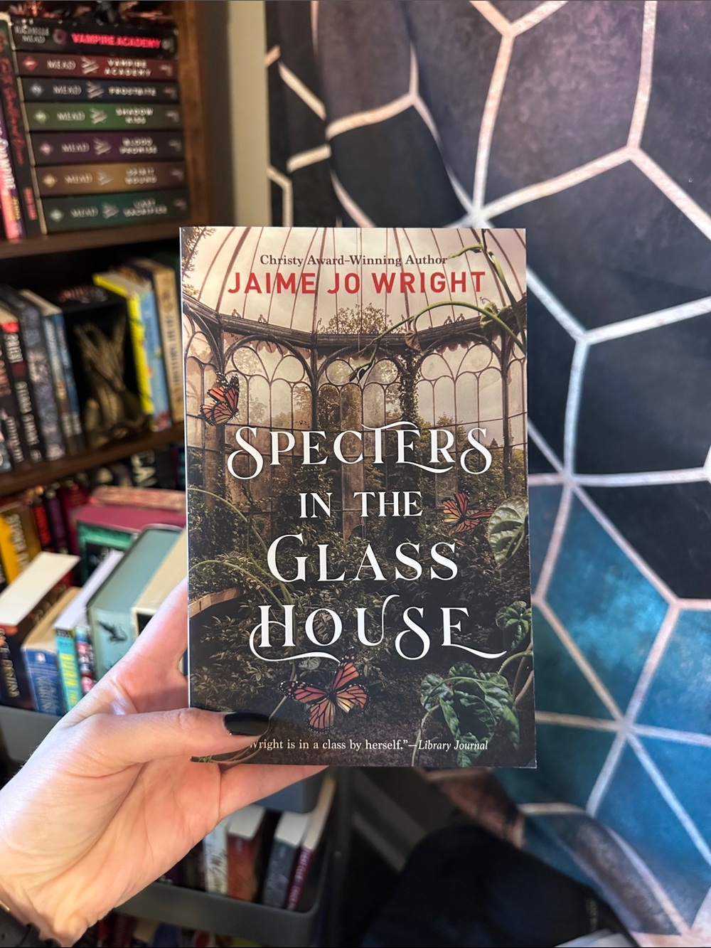 Specters in the Glass House by Jaime Jo Wright - Gothic Botanical Paperback